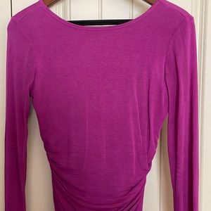 Guess Long Sleeved Mini Dress, size M, Fushia